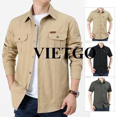 Cơ hội xuất khẩu áo sơ mi nam tới thị trường Tây Ban Nha