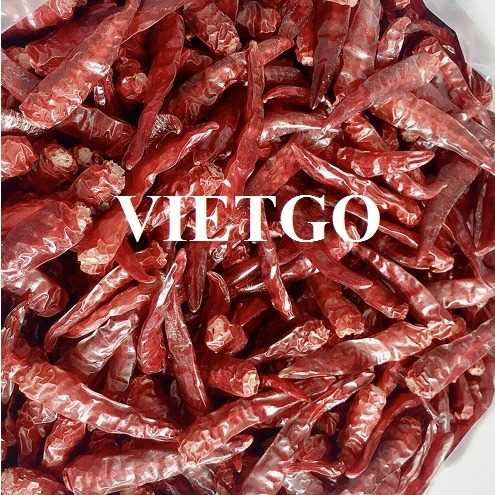 Cơ hội xuất khẩu sản phẩm ớt khô đến thị trường Ấn Độ