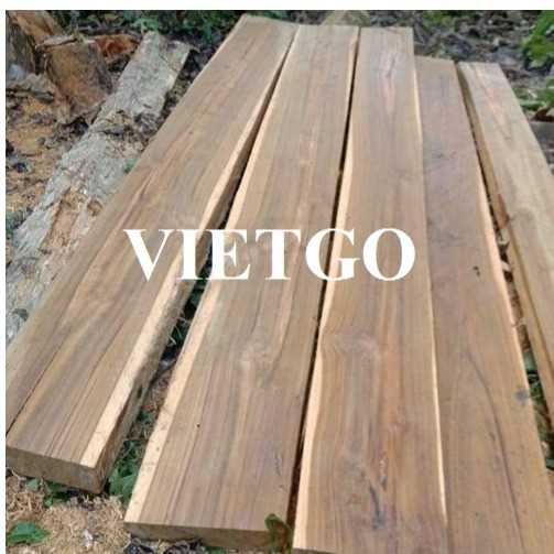 Thương vụ xuất khẩu sản phẩm gỗ teak xẻ đến thị trường Ấn Độ