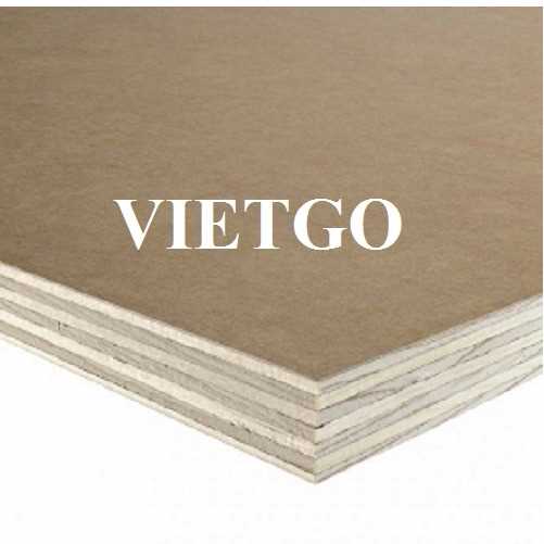 Thương vụ xuất khẩu sản phẩm ván ép hàng hải đến thị trường Ấn Độ