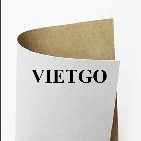 Thương vụ xuất khẩu giấy kraft đến từ vị khách hàng người Ấn Độ