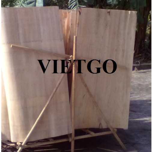 Thương vụ xuất khẩu ván bóc sang thị trường Ấn Độ