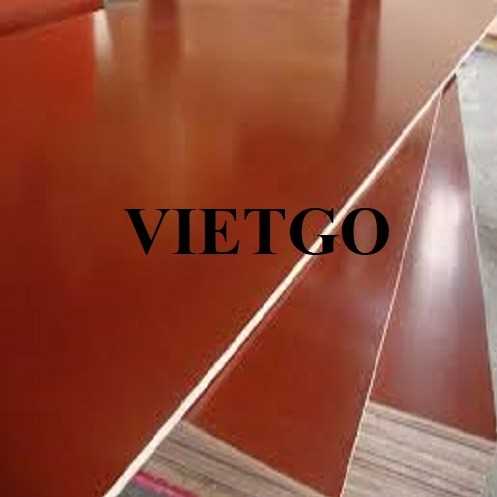 Thương vụ xuất khẩu sản phẩm gỗ dán phủ phim đến thị trường Ấn Độ