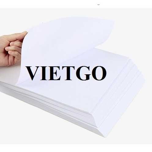 Thương vụ xuất khẩu giấy A4 đến thị trường Thổ Nhĩ Kỳ