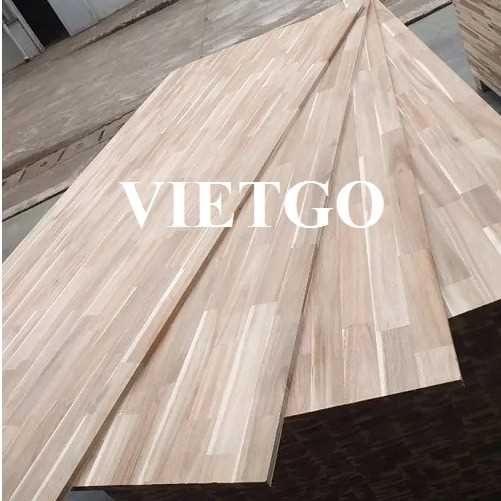 Thương vụ xuất khẩu gỗ cao su ghép thanh sang thị trường Ấn Độ