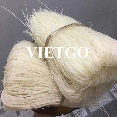Cơ hội hợp tác xuất khẩu bún khô đầy hấp dẫn đến thị trường Anh
