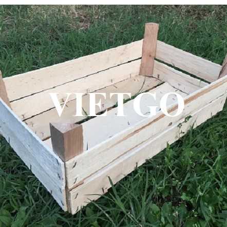 Thương vụ xuất khẩu sản phẩm thùng gỗ đến thị trường Romania