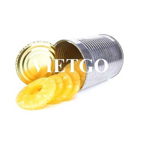 Thương vụ hợp tác xuất khẩu dứa đóng hộp đến thị trường UAE
