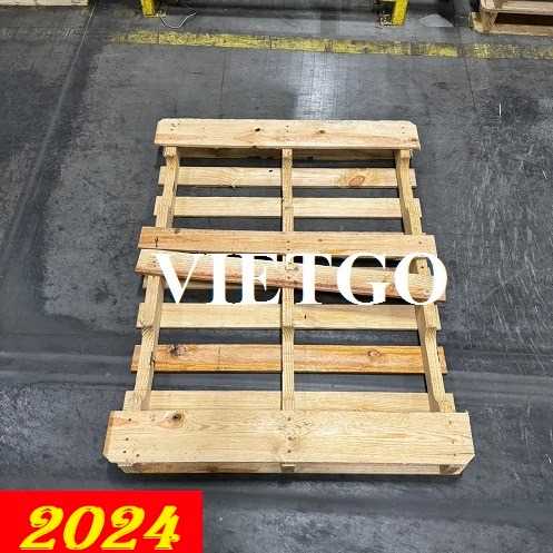Thương vụ xuất khẩu sản phẩm pallet gỗ đến thị trường Mỹ