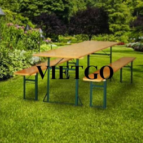 Thương vụ xuất khẩu bộ bàn ghế ngoài trời đến thị trường Ý