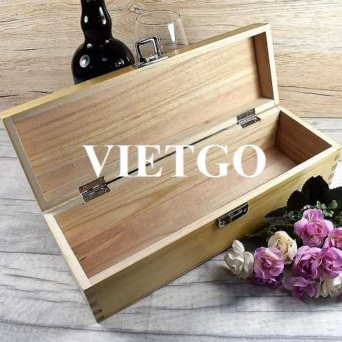 Thương vụ xuất khẩu hộp gỗ đựng rượu sang thị trường Italy