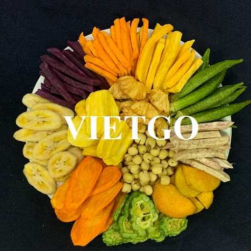 Cơ hội xuất khẩu trái cây sấy khô thập cẩm sang thị trường Trung Quốc