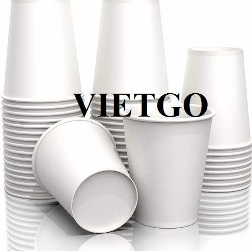 Thương vụ xuất khẩu cốc giấy đến thị trường Ấn Độ