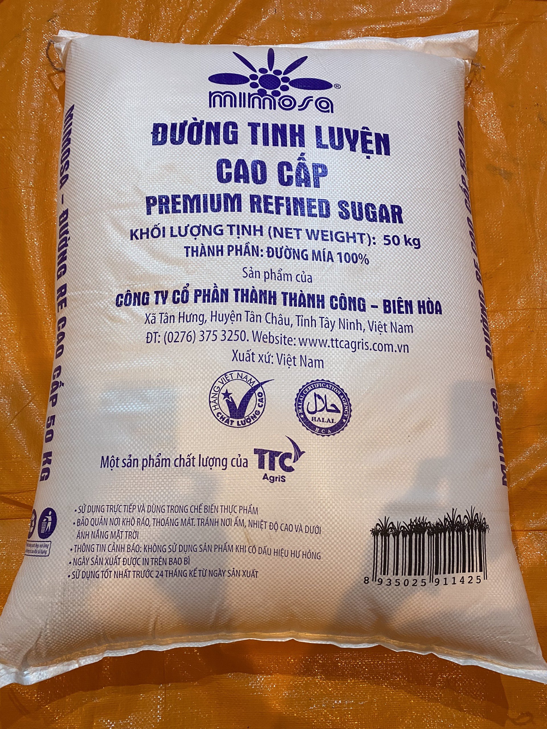 Cần tìm cước biển mặt hàng Đường tinh luyện đi Mỹ