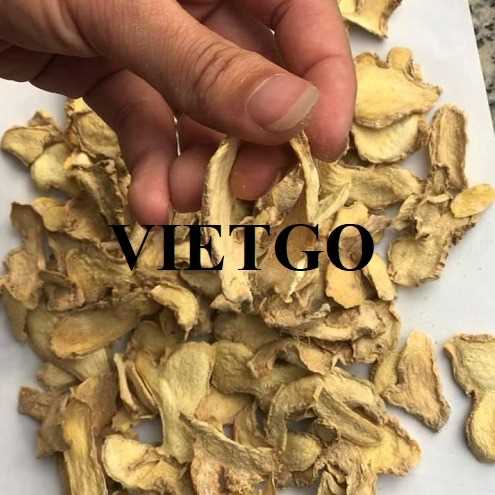 Cơ hội xuất khẩu gừng thái lát sấy khô sang thị trường Trung Quốc