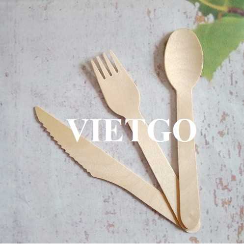 Thương vụ xuất khẩu thìa nĩa gỗ dùng một lần đến thị trường Hoa Kỳ