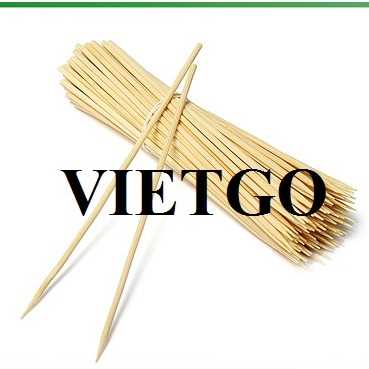 Thương vụ xuất khẩu sản phẩm xiên tăm tre đến thị trường UAE