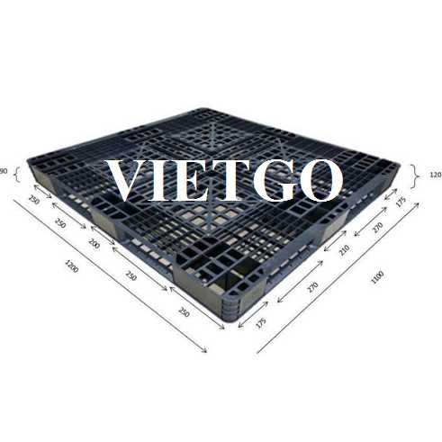 Thương vụ xuất khẩu sản phẩm pallet nhựa đến thị trường Hàn Quốc