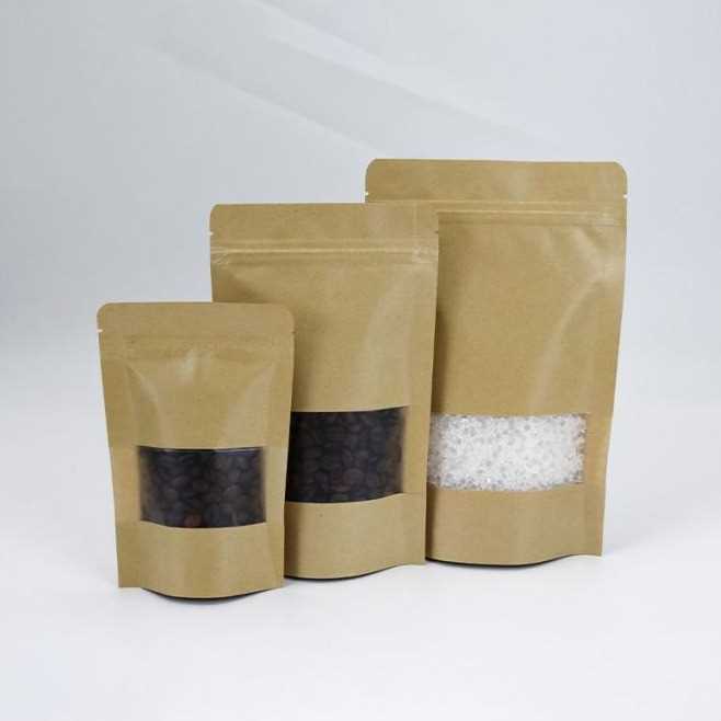 I need Kraft paper ziplock bags