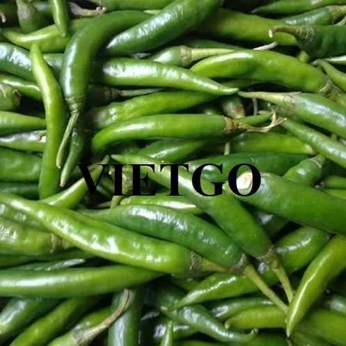 Cơ hội hợp tác xuất khẩu sản phẩm ớt tươi sang thị trường Malaysia