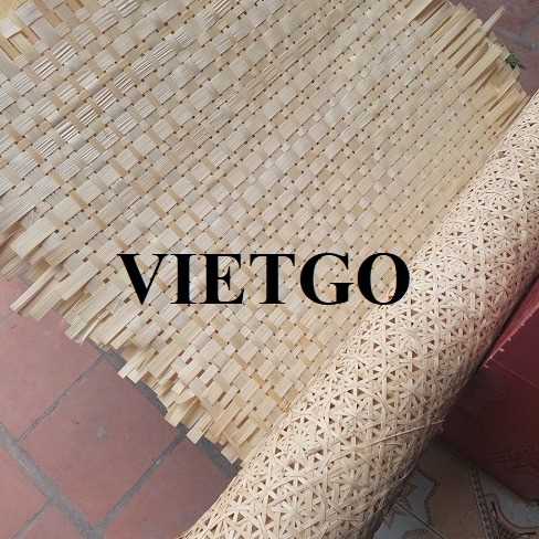 Thương vụ xuất khẩu tấm cót mây sang thị trường Slovenia