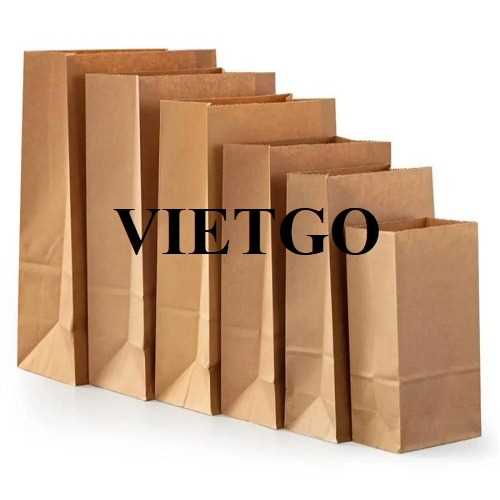 Thương vụ xuất khẩu sản phẩm túi giấy Kraft đến thị trường Ấn Độ