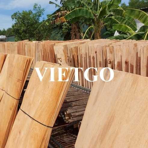 Thương vụ xuất khẩu ván bóc sang thị trường Ấn Độ 