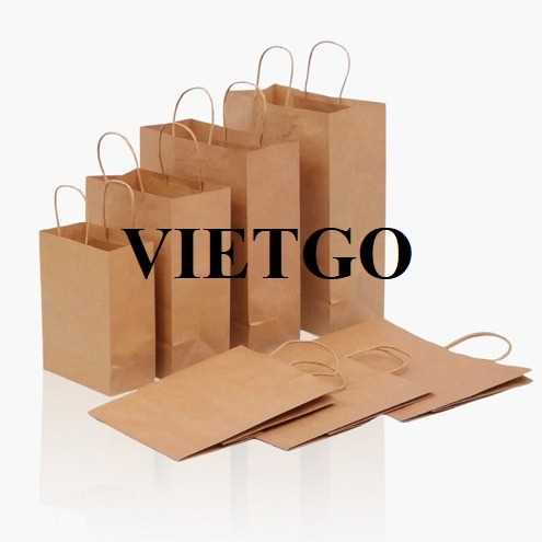 Thương vụ xuất khẩu sản phẩm túi giấy sang thị trường Ấn Độ