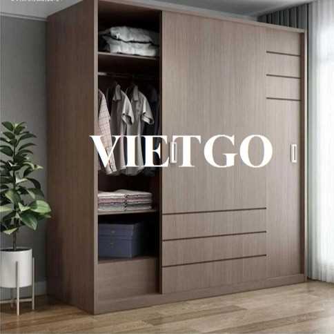 Thương vụ xuất khẩu tủ quần áo đến thị trường Dubai