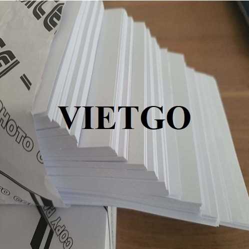 Thương vụ xuất khẩu giấy A4 sang thị trường Ấn Độ