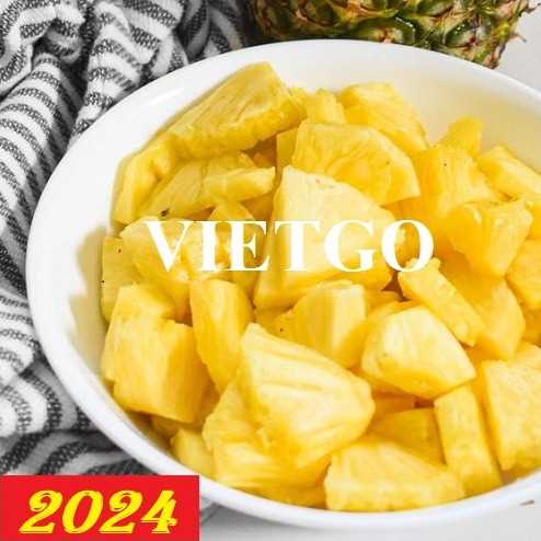 Cơ hội hợp tác xuất khẩu dứa đóng hộp đến thị trường Đức