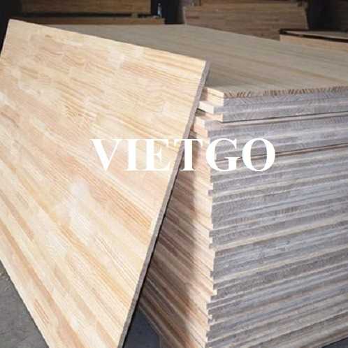 Thương vụ xuất khẩu gỗ ghép thanh đến thị trường Ấn Độ