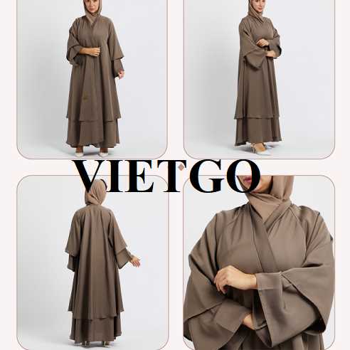 Cơ hội xuất khẩu váy đạo Hồi sang thị trường Ả Rập Xê-út