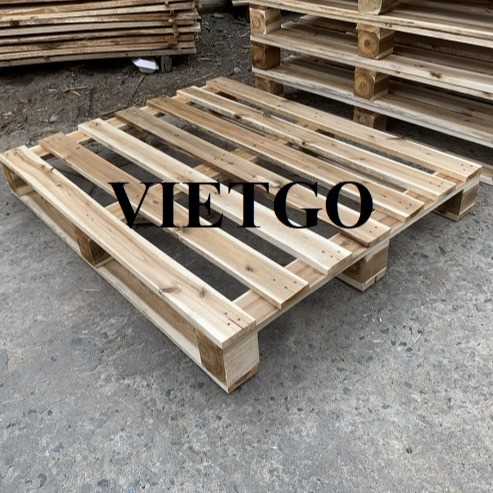 Thương vụ xuất khẩu sản phẩm pallet gỗ đến thị trường Singapore