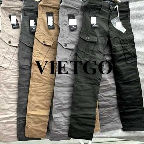 Cơ hội xuất khẩu quần cargo sang thị trường Dubai, Anh quốc và một số thị trường khác