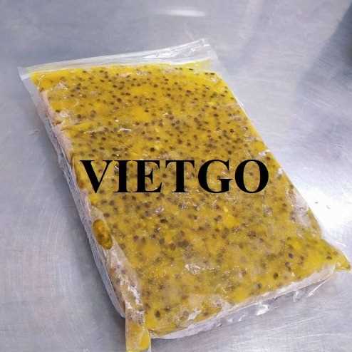 Thương vụ hợp tác xuất khẩu chanh leo đông lạnh sang thị trường Jordan