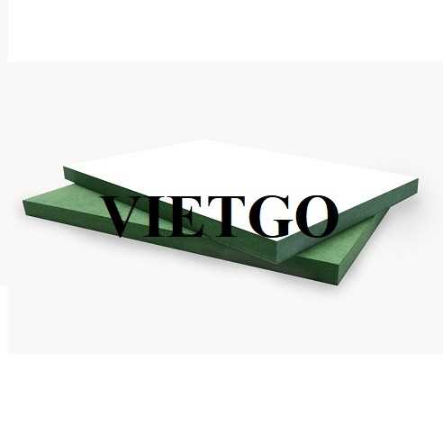 Thương vụ xuất khẩu ván MDF phủ melamine sang thị trường Ấn Độ