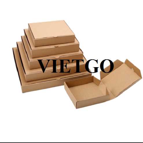 Thương vụ xuất khẩu hộp pizza và hộp burger đến thị trường Anh