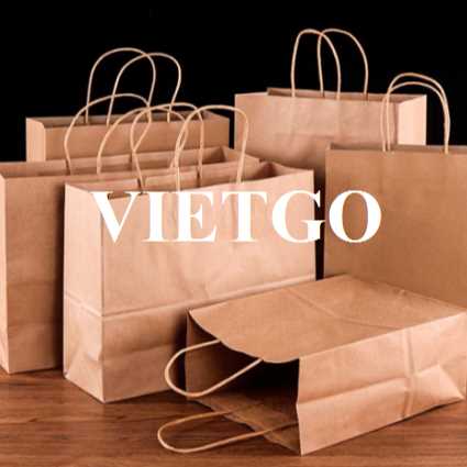 Thương vụ xuất khẩu túi giấy đến thị trường Anh