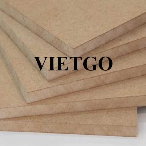 Thương vụ xuất khẩu sản phẩm ván MDF sang thị trường Ấn Độ