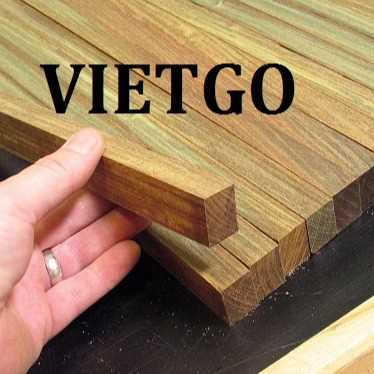 Thương vụ xuất khẩu gỗ teak xẻ sang thị trường Ấn Độ  