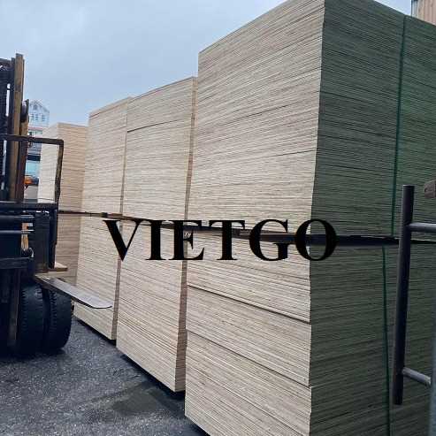 Thương vụ xuất khẩu gỗ dán sang thị trường Ấn Độ 