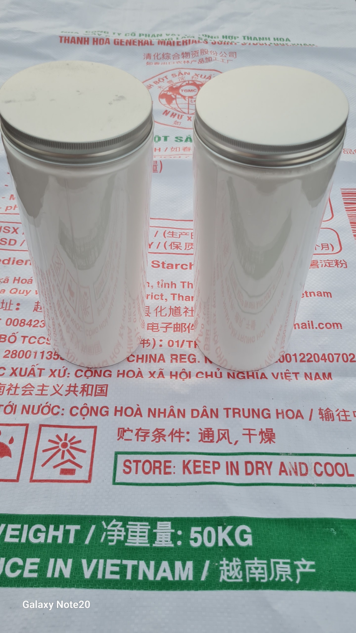 Cần tìm cước biển mặt hàng tinh bột sắn đi Trung Quốc