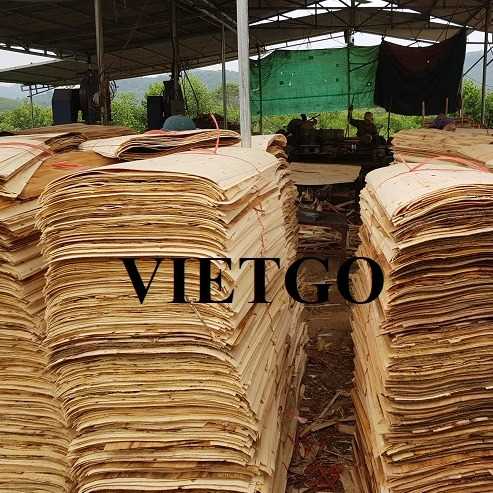 Thương vụ xuất khẩu ván bóc sang thị trường Ấn Độ