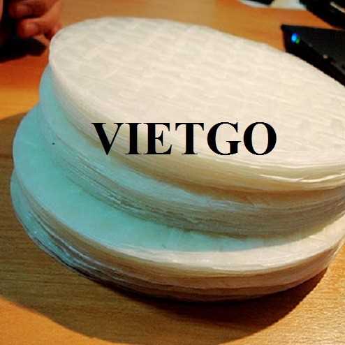 Thương vụ hợp tác xuất khẩu bánh tráng sang thị trường Hàn Quốc