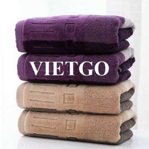 Cơ hội xuất khẩu khăn bông cho một thương nhân người Serbia