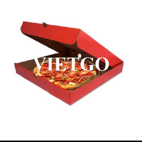(Cập nhật thông tin đơn hàng)Thương vụ xuất khẩu hộp pizza đến thị trường New Zealand