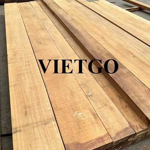 Thương vụ xuất khẩu gỗ teak xẻ sang thị trường Ấn Độ 