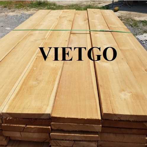 Thương vụ xuất khẩu gỗ teak xẻ sang thị trường Ấn Độ 
