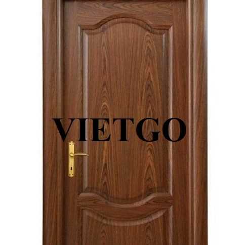 Thương vụ xuất khẩu cửa gỗ đến thị trường Iraq